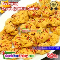 Kue Cheese Sprinkles Premium (basket +-300g)