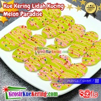 Kue Lidah Kucing Melon Paradise Sofia Premium (stoples +-340g)