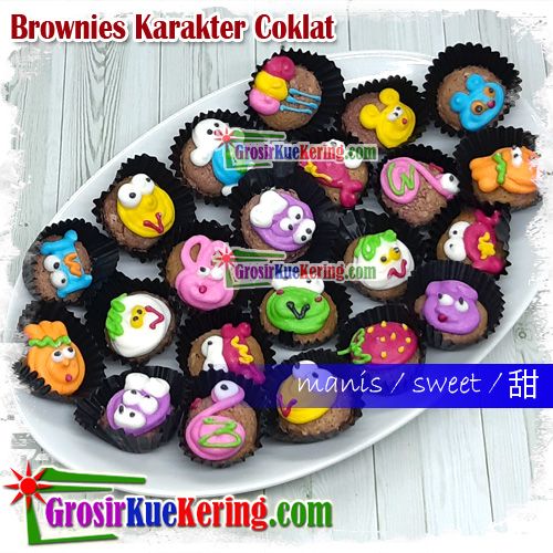 Brownies Karakter Coklat