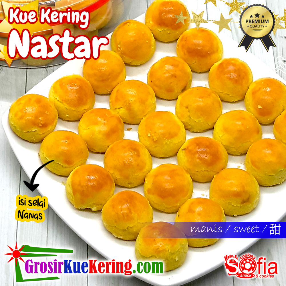 Kue Nastar Sofia (stoples +-400gr)