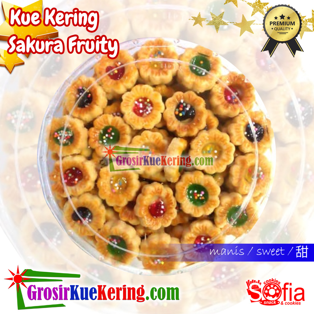 Kue Sakura Fruity (2 stoples @+-500gr)