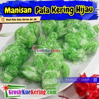 Manisan Pala Kering Hijau