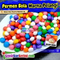 Permen Bola Warna Pelangi