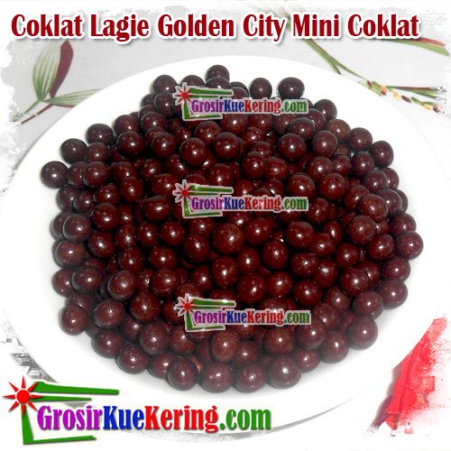 Coklat Lagie Golden City Mini Coklat (1kg/pak)