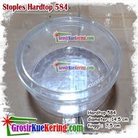 Stoples Hardtop 584 Bulat (dia:14,5cm ; tinggi:7,5cm)