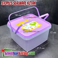 Stoples Sealware Kotak (dia:20cm, tinggi 12cm)