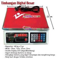 Timbangan Digital Portable Besar (max 40kg)