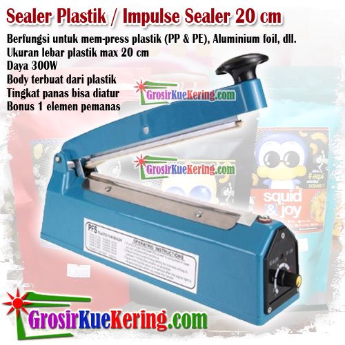 Sealer Plastik / Impulse Sealer 20 cm (Body Plastik)
