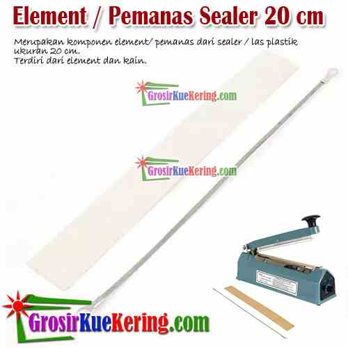 Sealer Plastik / Impulse Sealer 20 cm (Element Only)