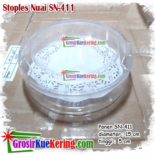 Stoples Nuai SN411 Bulat (dia:15cm, tinggi 5cm) 