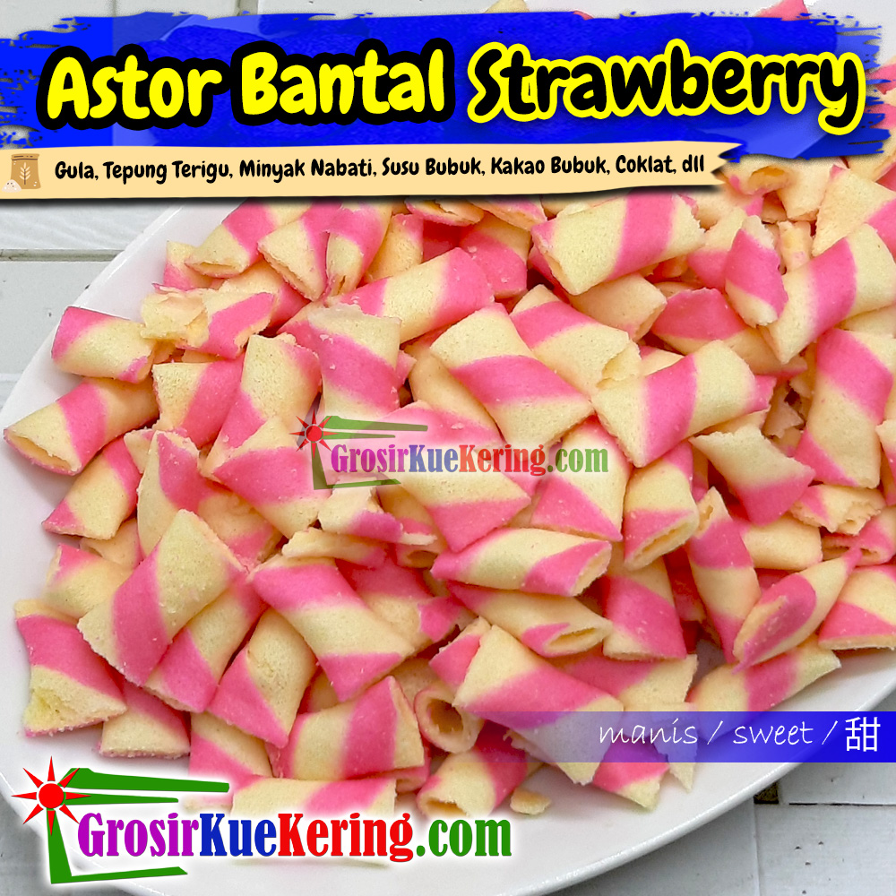 Astor Bantal Strawberry