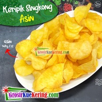 Keripik Singkong Bulat Asin  