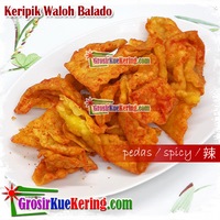 Keripik Waluh / Labu Kuning / Pumpkin Balado  
