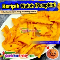 Keripik Waluh / Labu Kuning / Pumpkin Original 