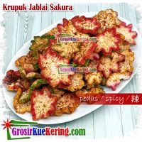 Krupuk Jablai Sakura Pedas Setan Level 10