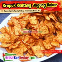 Krupuk Kentang Jagung Bakar