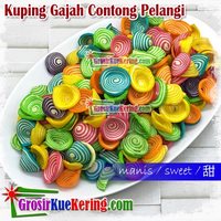 Kuping Gajah Contong Pelangi