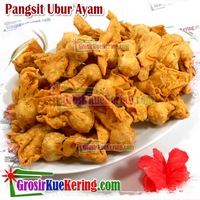 Pangsit Ubur Ayam (isi abon ayam premium)  