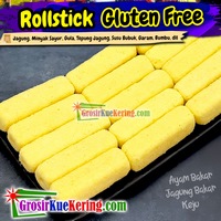 Rollstick Gluten Free rasa Ayam Bakar, Jagung Bakar, Keju (random)