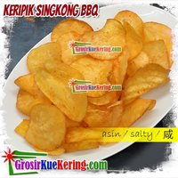 Keripik Singkong Bulat BBQ 