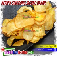 Keripik Singkong Bulat Jagung Bakar 