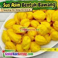 Soes / Sus Asin Bentuk Bawang