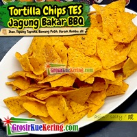 Tortilla Chips Jagung Bakar BBQ TES 
