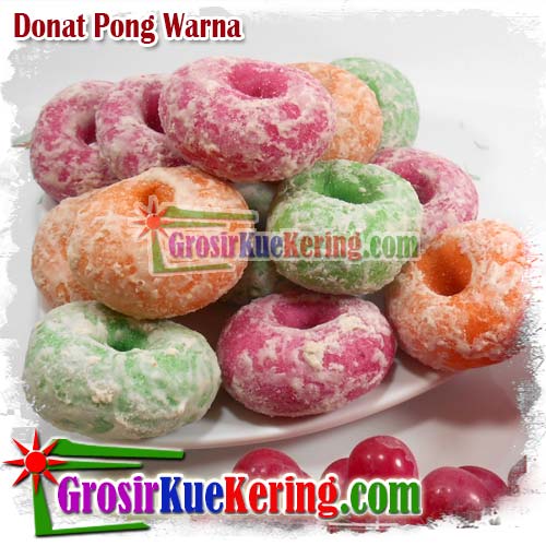Donat Pong Warna / Ladu Manis