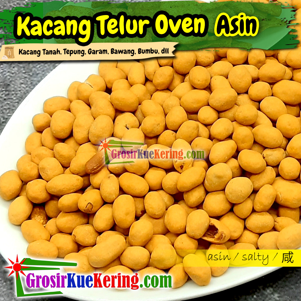 Kacang Telur Oven Spesial Asin