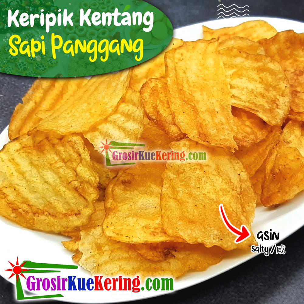 Keripik Kentang Sapi Panggang 