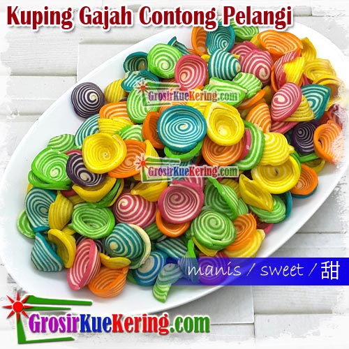 Kuping Gajah Contong Pelangi