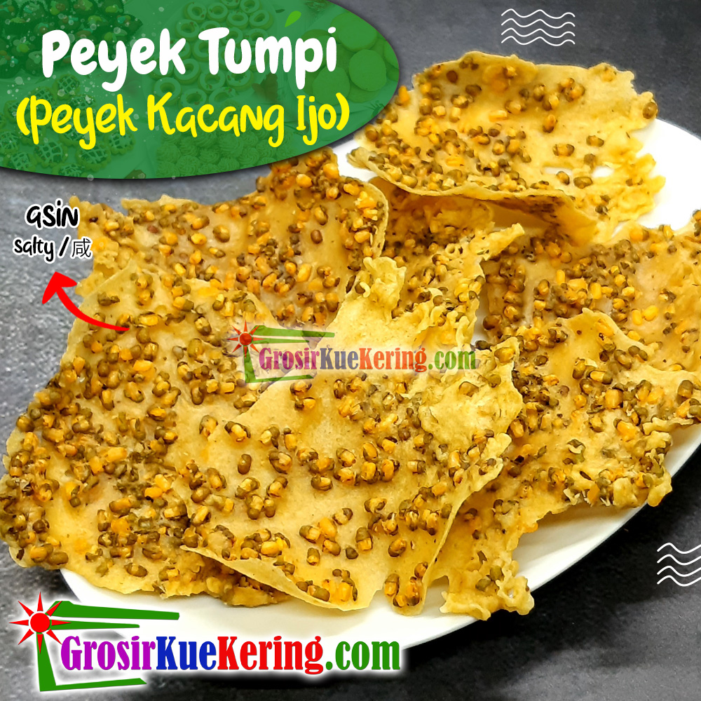 Peyek Kacang Ijo / Peyek Tumpi SS