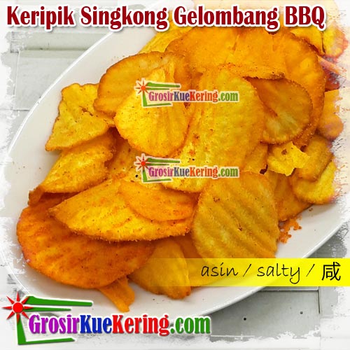 Keripik Singkong Gelombang BBQ 